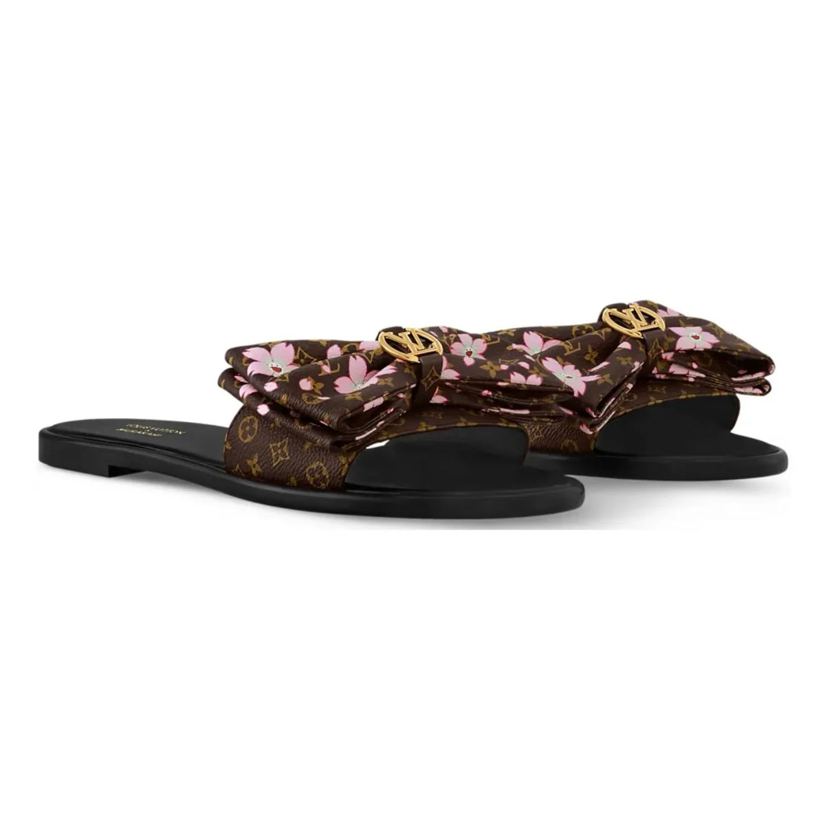Takashi Murakami x Louis Vuitton Lily Flat Mule 'Black'
