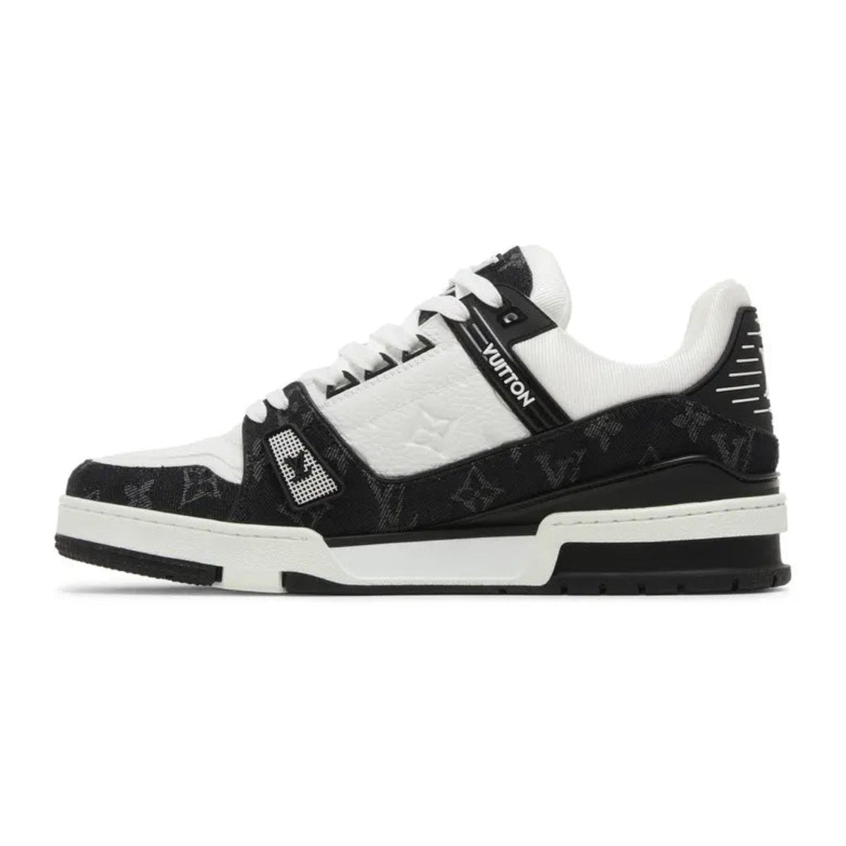 Louis Vuitton LV Trainer 'Black / Monogram Denim'