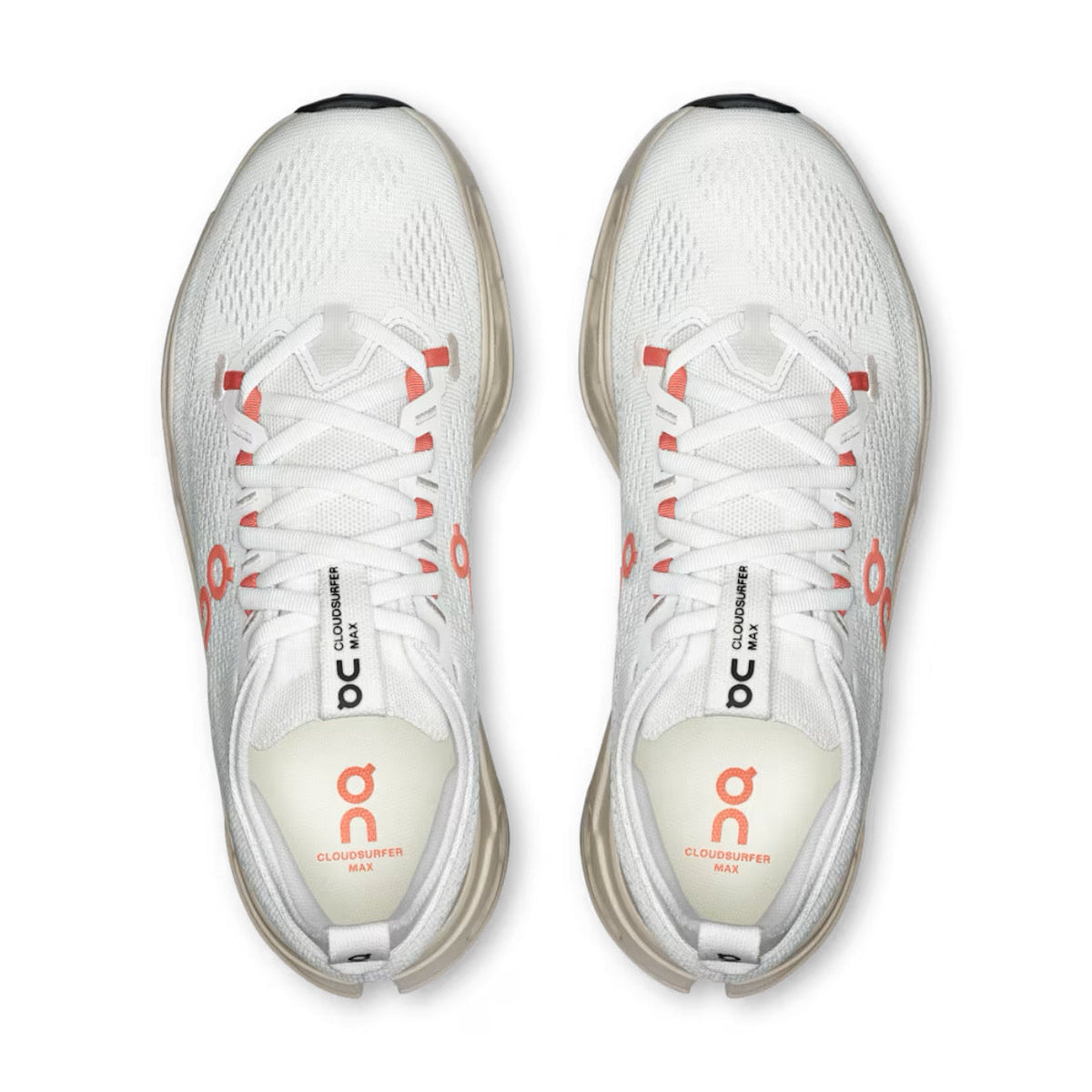 On Cloudsurfer Max 'Ivory / Salmon'