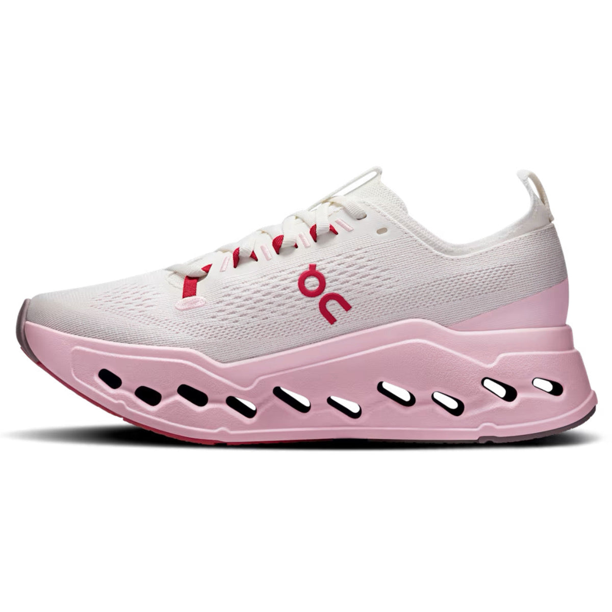 On Cloudsurfer Max 'Ivory / Peony'