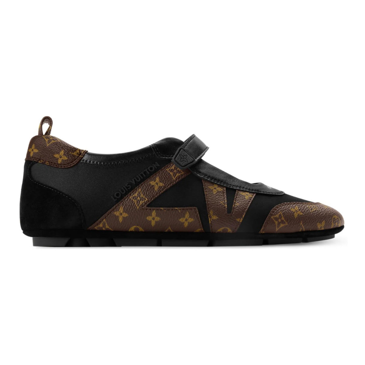Louis Vuitton LV Sneakerina Mary Jane 'Black / Monogram'