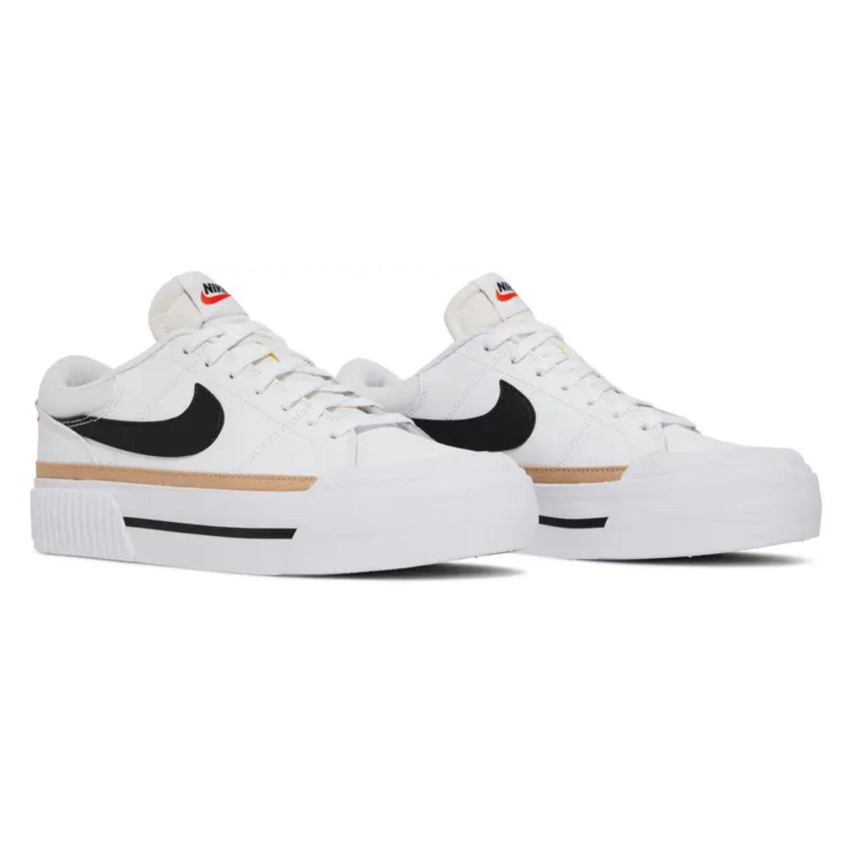 Nike Court Legacy Lift 'White / Black / Hemp'