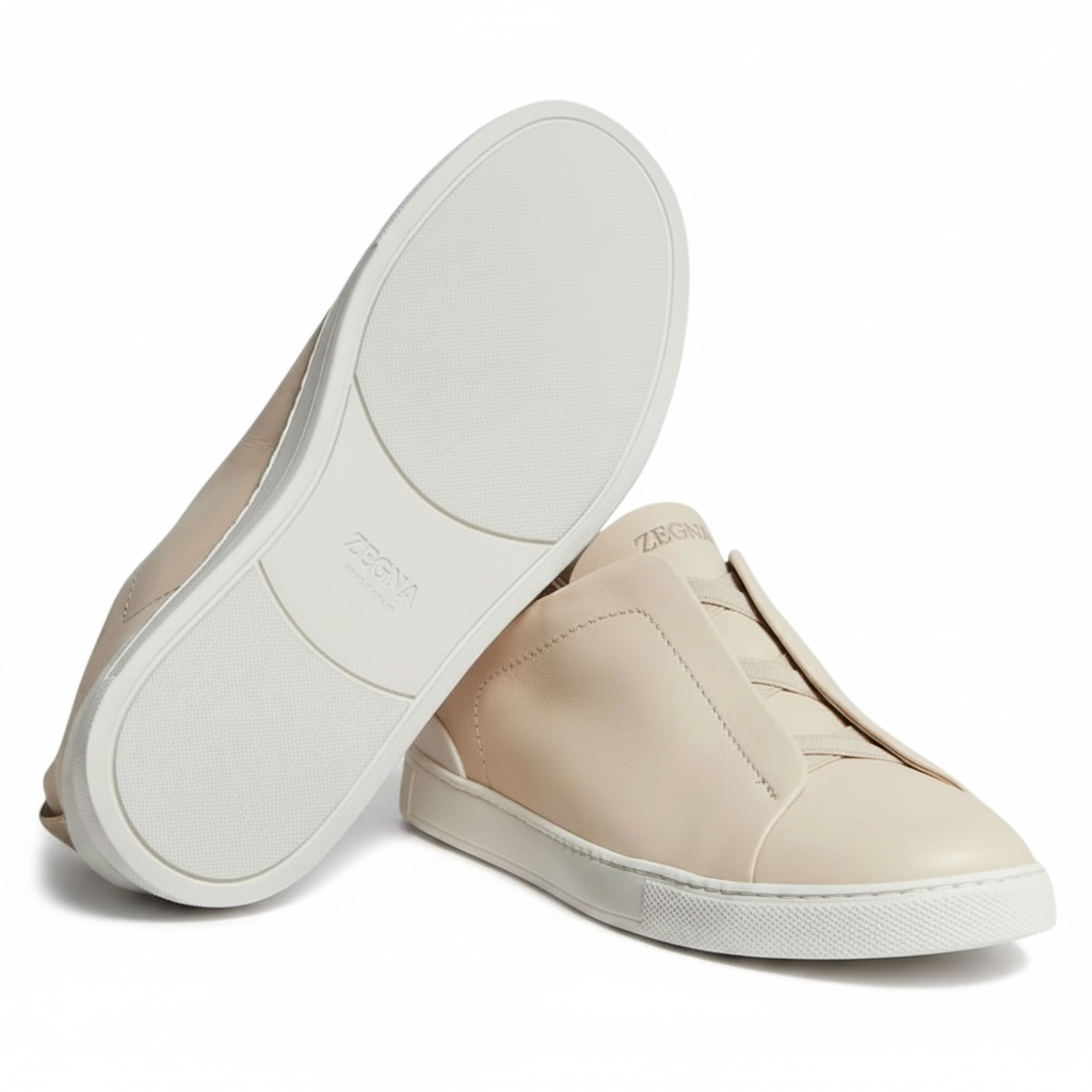 Zegna Triple Stitch SecondSkin 'Light Beige'