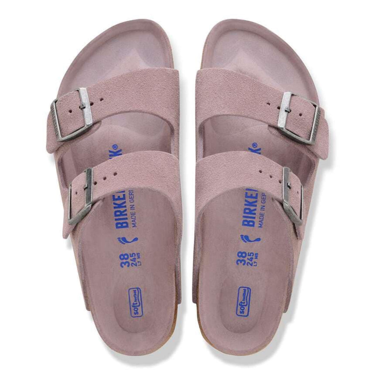 Birkenstock Arizona Soft Footbed Suede 'Faded Purple Tonal'