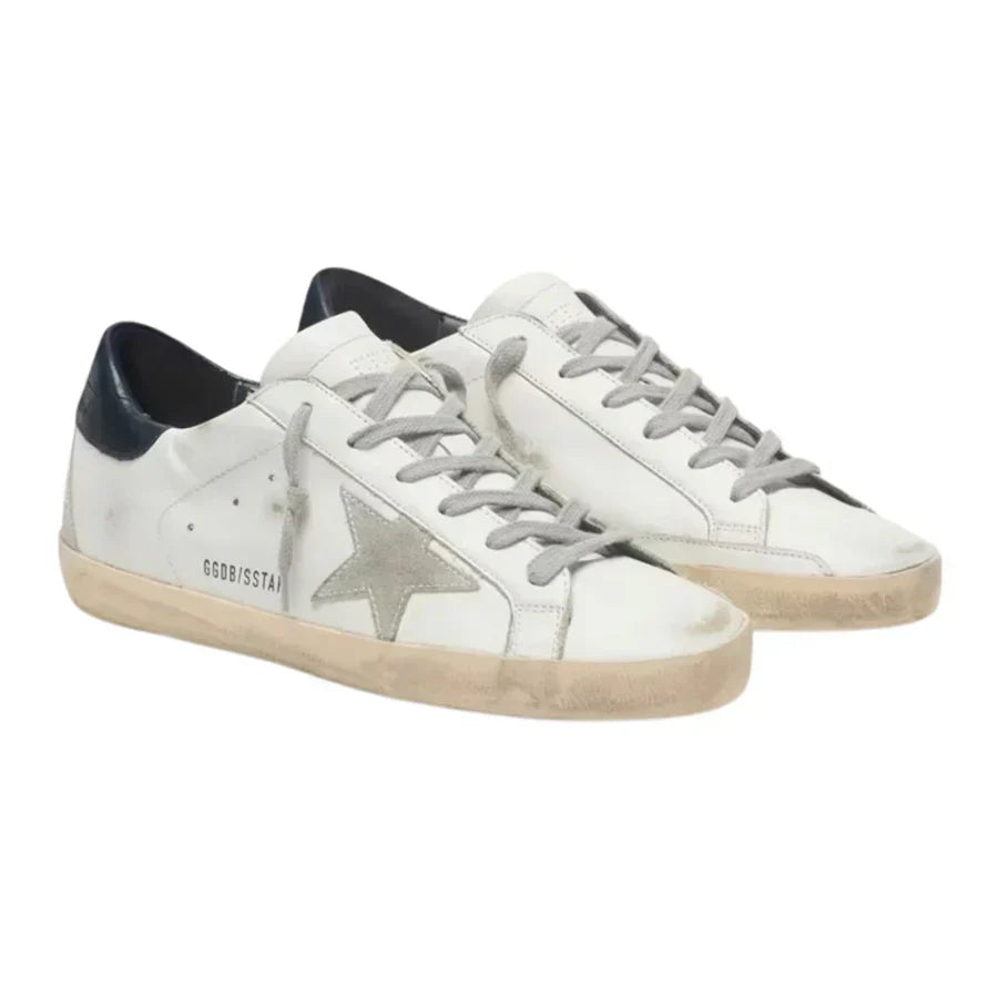 Golden Goose Super-Star 'White / Navy'
