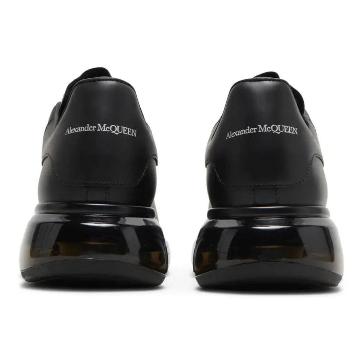 Alexander McQueen Oversized Sneaker 'Black / Clear Sole'