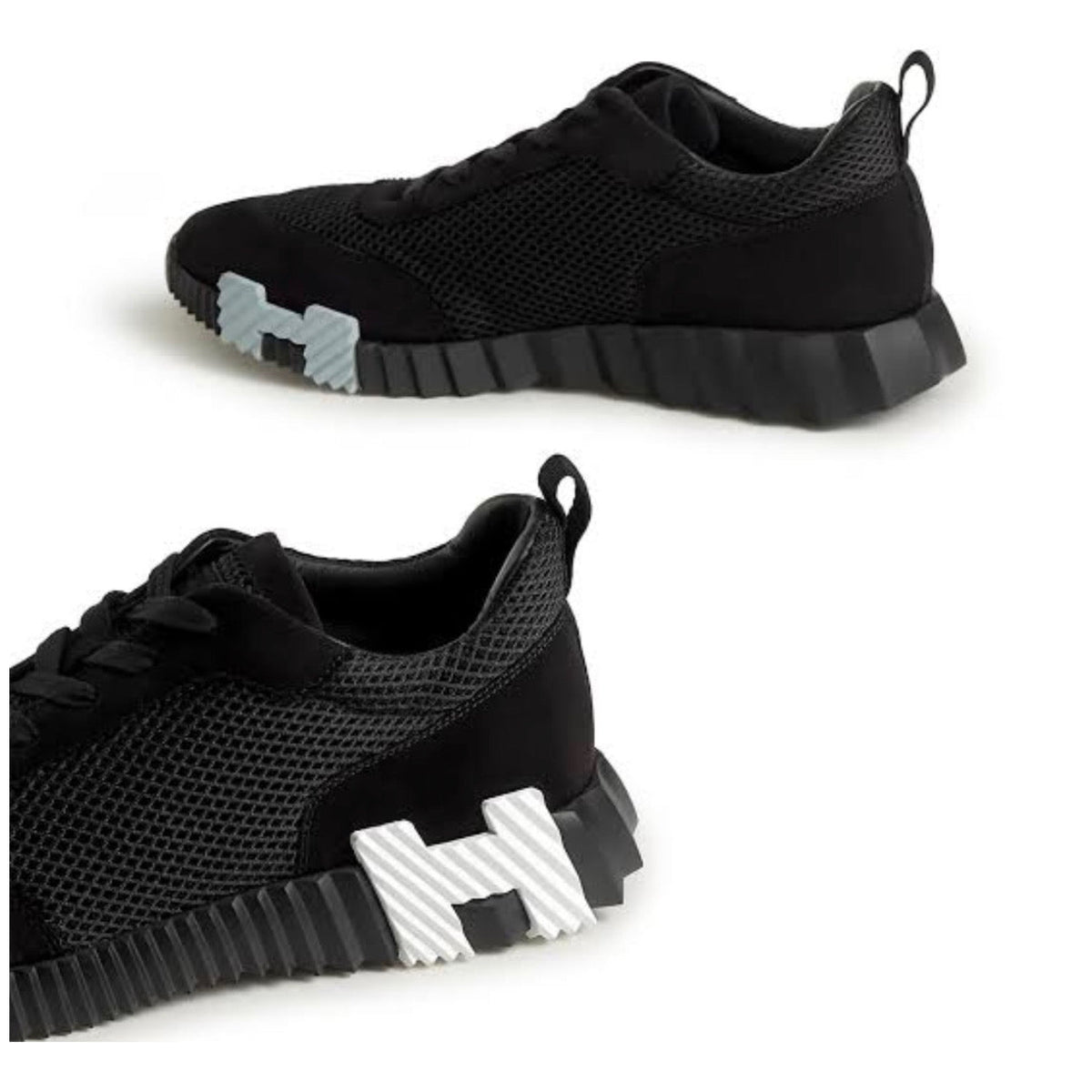 Hermès Bouncing Knit 'Noir / Blanc'