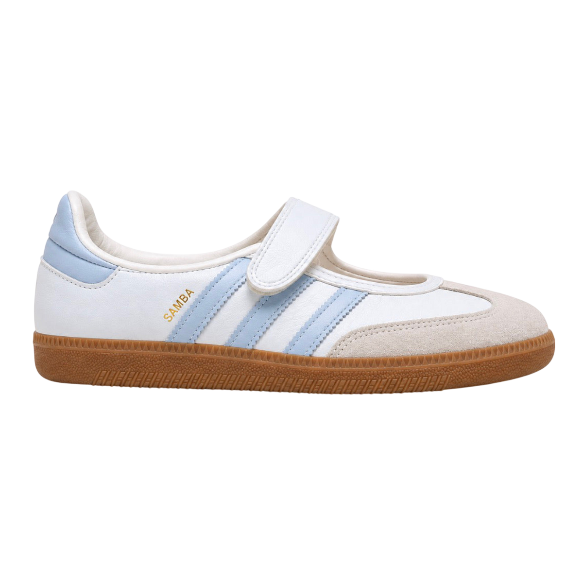 adidas Samba Jane 'Cloud White / Halo Blue / Gum'