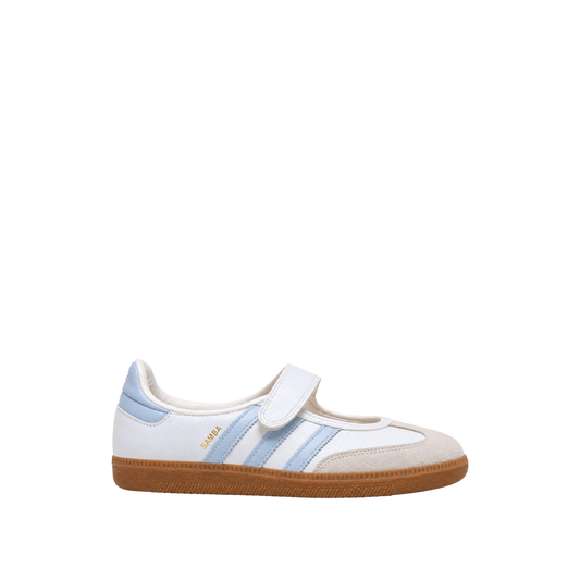 adidas Samba Jane 'Cloud White / Halo Blue / Gum'
