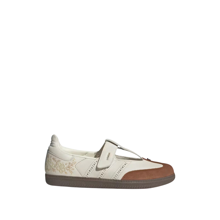 adidas Samba Jane Leather 'Summer Glow / Cloud White / Brown'