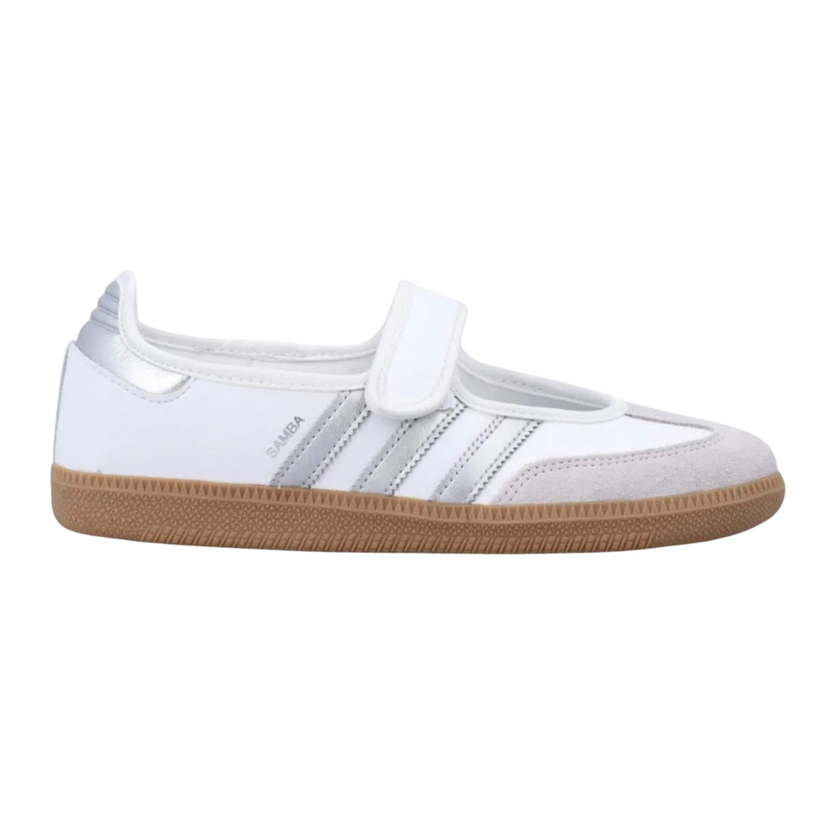 adidas Samba Jane 'Cloud White / Silver Metallic'