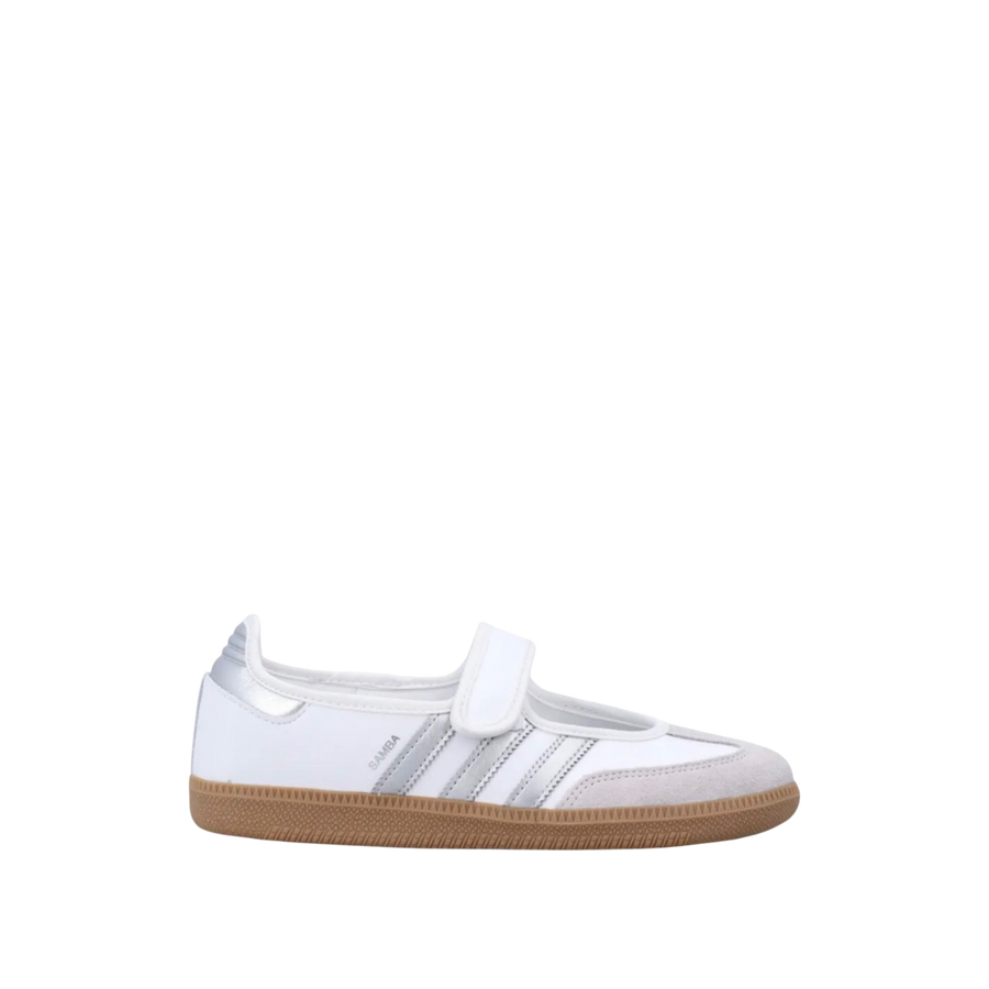 adidas Samba Jane 'Cloud White / Silver Metallic'