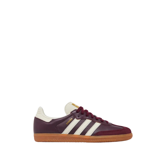 adidas Samba OG 'Maroon / Gold Metallic'