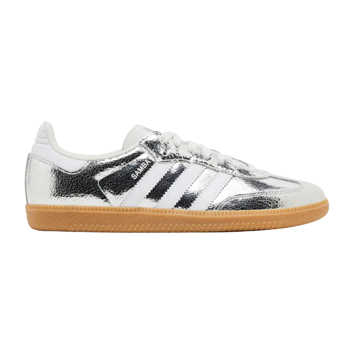 adidas Samba OG 'Silver Metallic / Cracked Leather'