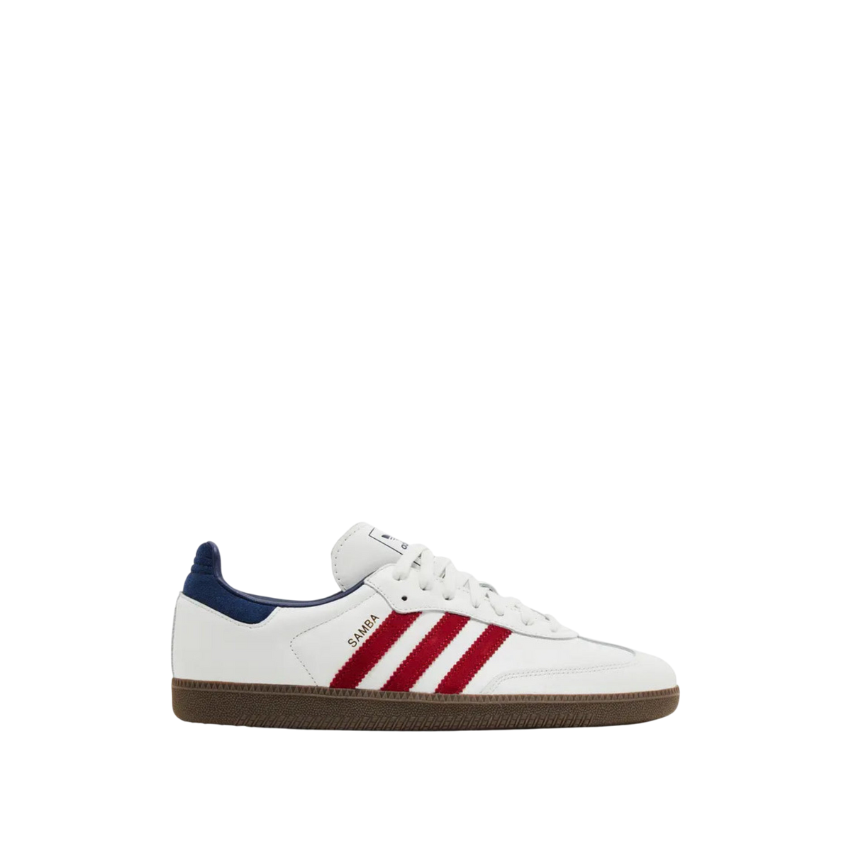 adidas Samba OG 'Cloud White / Team Victory Red / Night Indigo'
