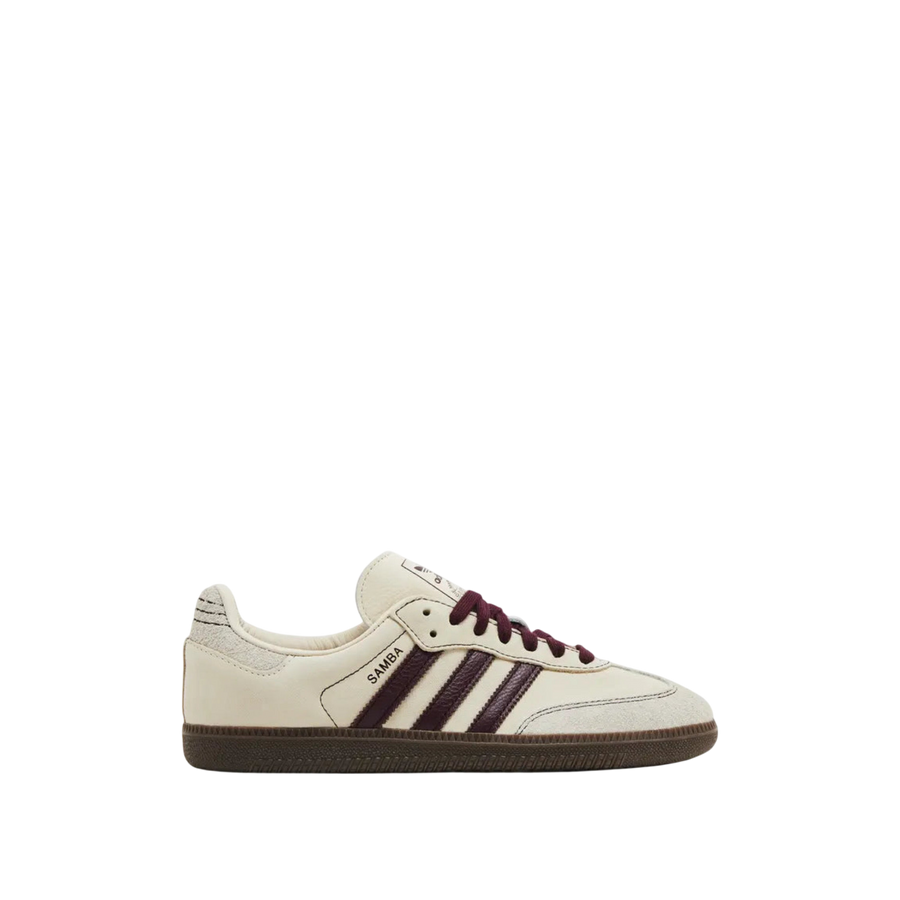 adidas Samba OG 'Wonder White / Maroon'