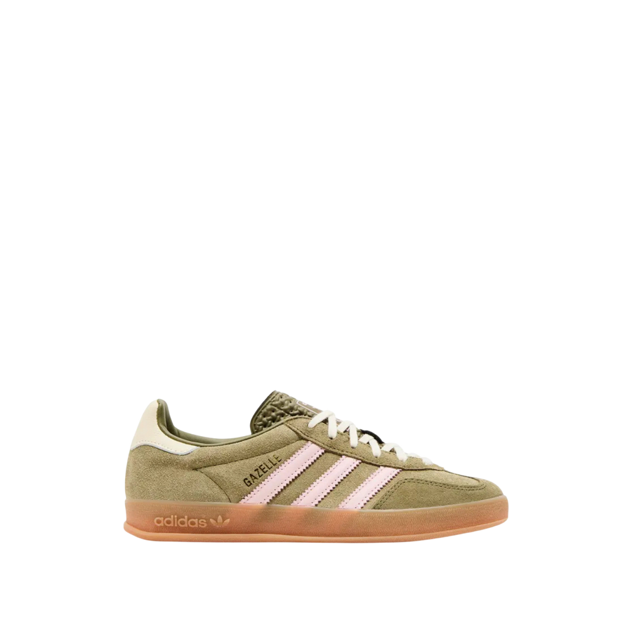 adidas Gazelle Indoor 'Focus Olive / Clear Pink'