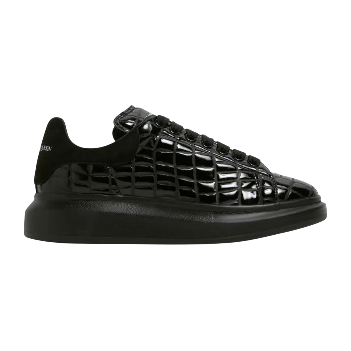 Alexander McQueen Oversized 'Black Crocodile'