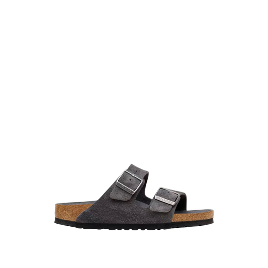 Birkenstock Arizona Soft Footbed Suede 'Charcoal Tonal'