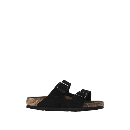Birkenstock Arizona Soft Footbed Suede 'Black'