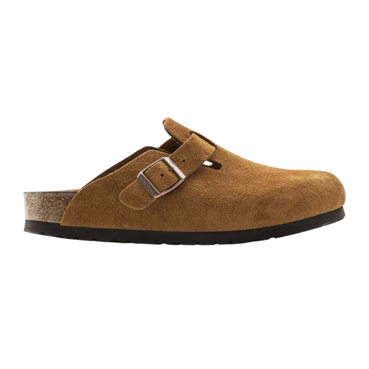 Birkenstock Boston Soft Footbed Suede 'Mink'