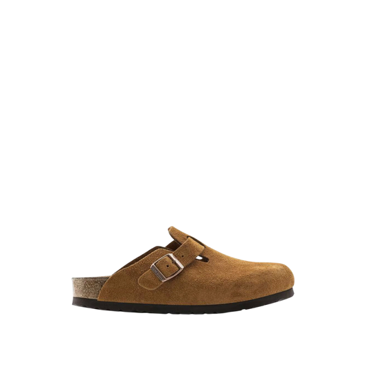 Birkenstock Boston Soft Footbed Suede 'Mink'