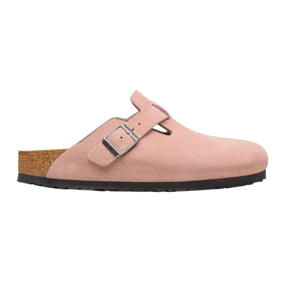 Birkenstock Boston Soft Footbed Suede 'Antique Pink Clay'