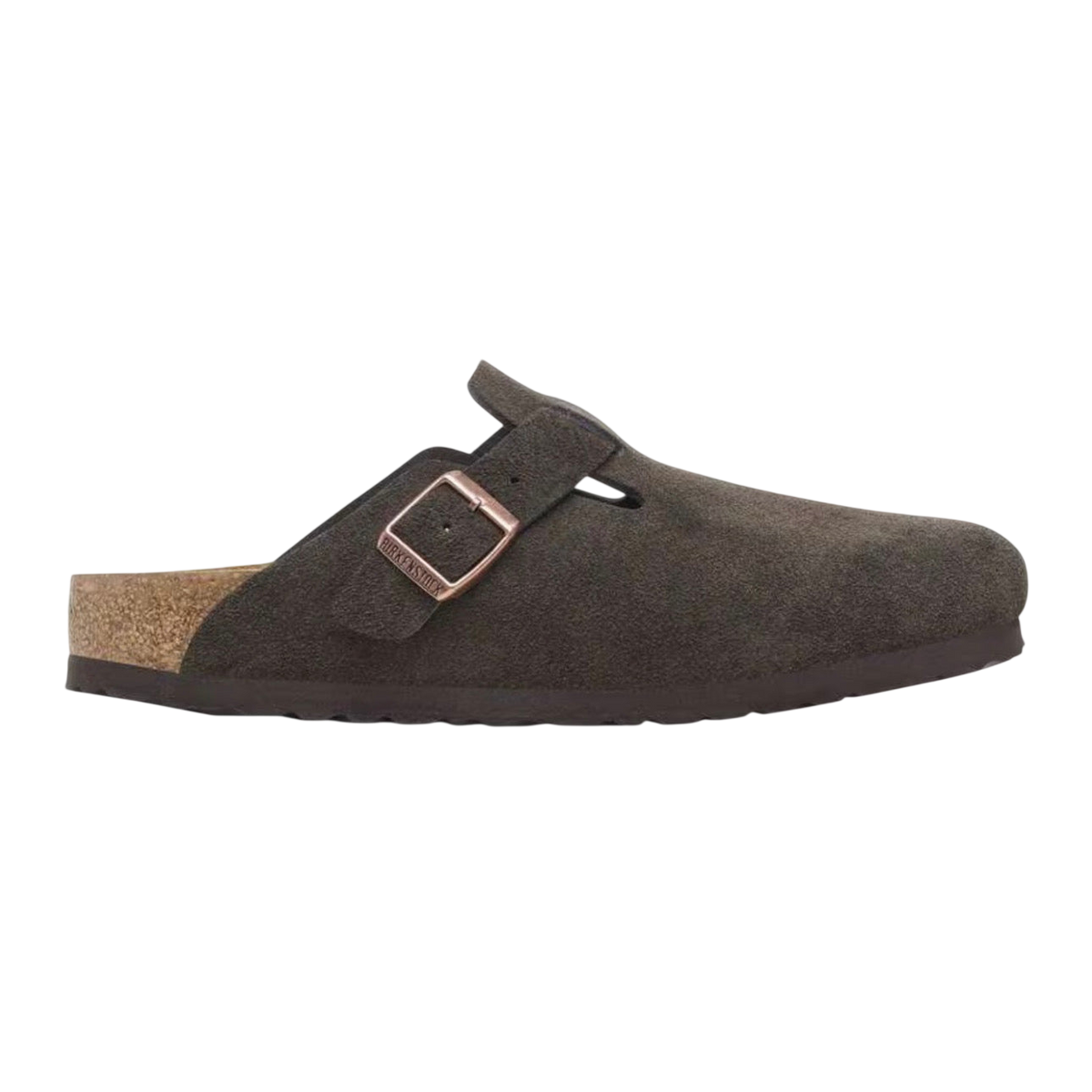 Birkenstock Boston Soft Footbed Suede 'Mocha'