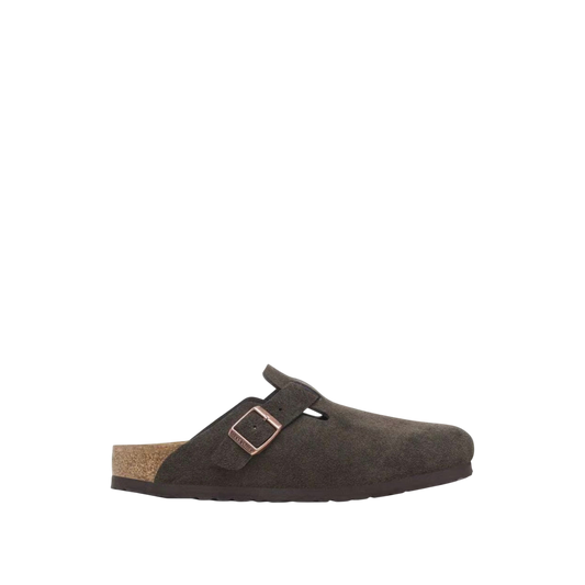 Birkenstock Boston Soft Footbed Suede 'Mocha'