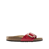 Birkenstock Madrid Big Buckle Patent 'Cherry'