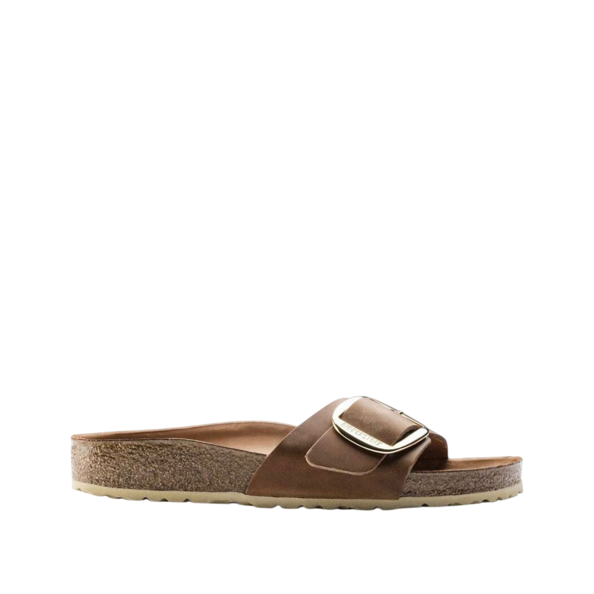Birkenstock Madrid Big Buckle Oiled Leather 'Cognac'