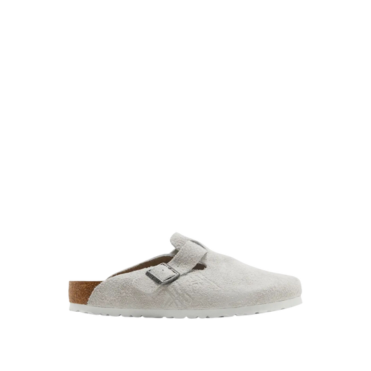Stüssy x Birkenstock Boston Shaggy 'Bone'