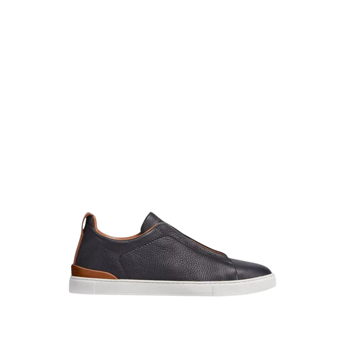 Zegna Triple Stitch Deerskin 'Black'