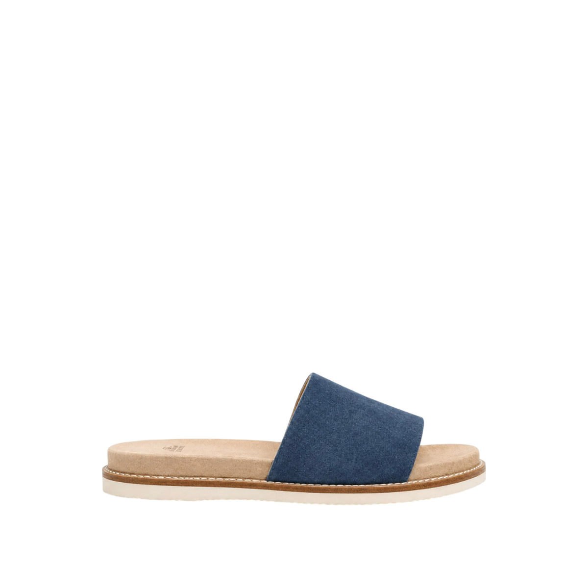 Brunello Cucinelli Suede Slide 'Navy'