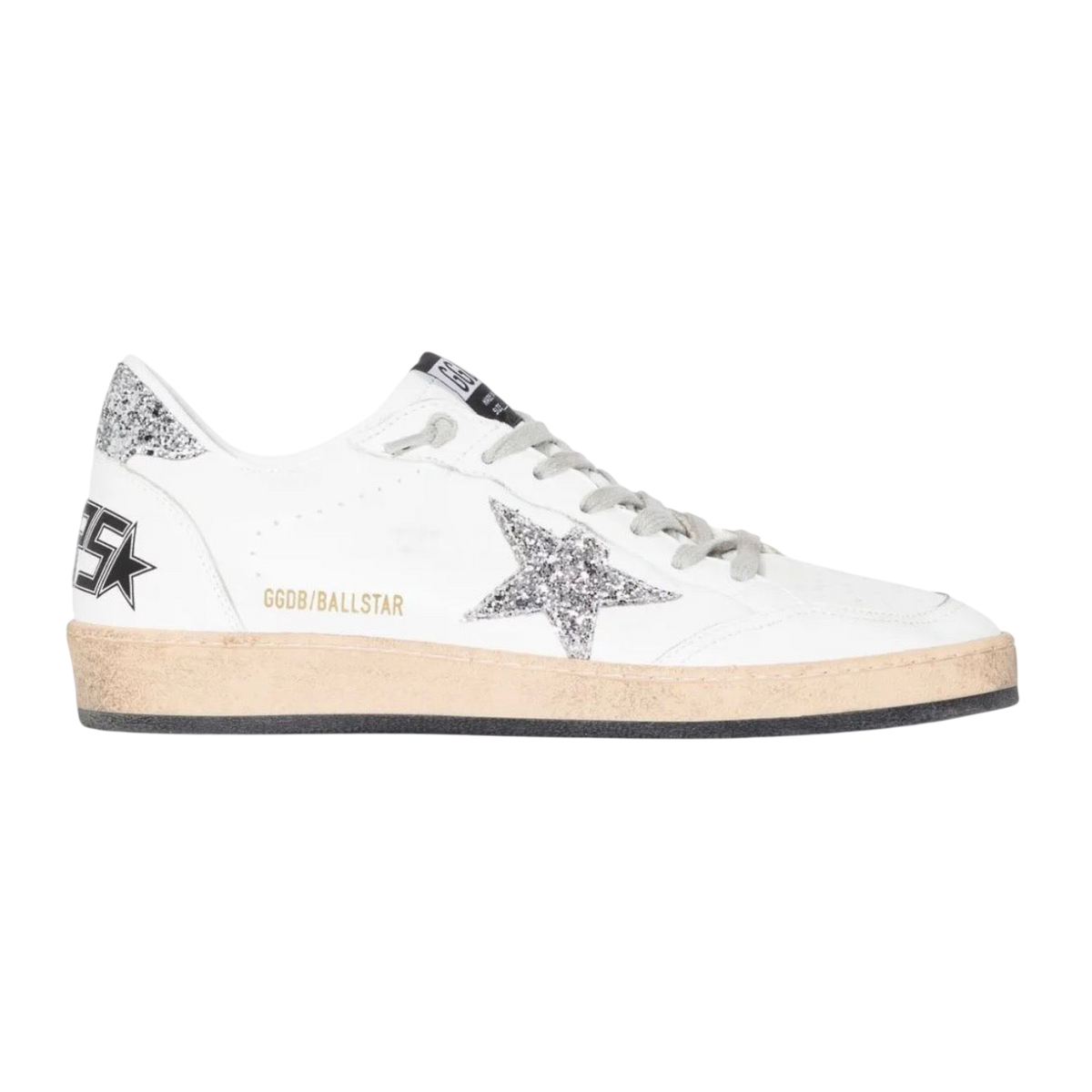 Golden Goose Ball Star 'Silver Glitter'