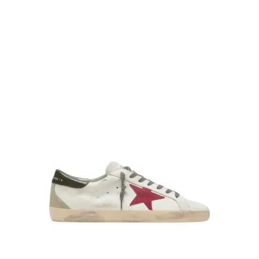 Golden Goose Super-Star 'Red / Green'