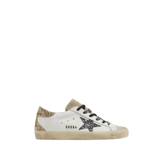 Golden Goose Super-Star 'Optic White / Seedpearl Glitter'