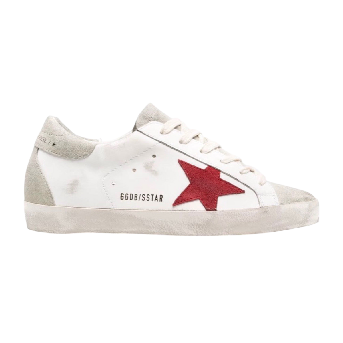 Golden Goose Super-Star 'White / Red'