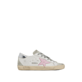 Golden Goose Super-Star 'White / Orchid Pink'