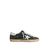 Golden Goose Super-Star 'Green / Silver Metallic'