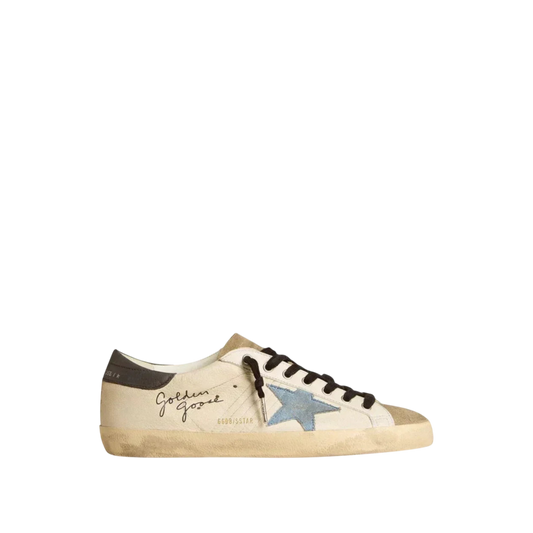Golden Goose Super-Star 'Cream / Light Blue'