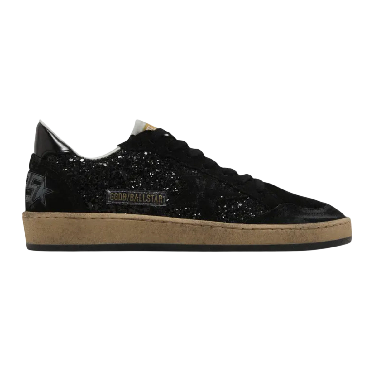 Golden Goose Ball Star 'Black Glitter'