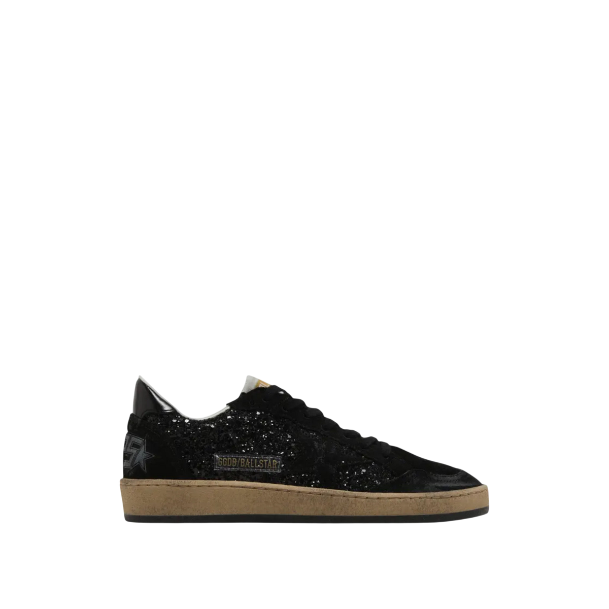 Golden Goose Ball Star 'Black Glitter'
