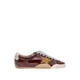 Golden Goose True-Star 'Burgundy Naplak / Gold'