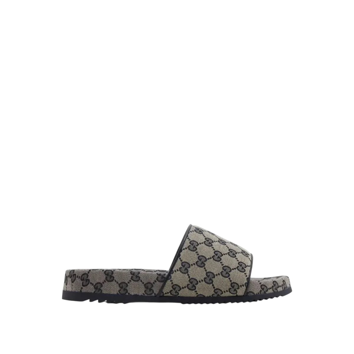Gucci GG Slide 'Beige / Blue Monogram'