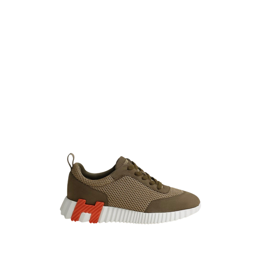 Hermès Bouncing 'Blanc / Vert Toundra'