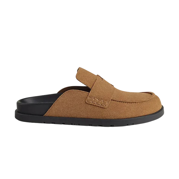 Hermès Go Mule 'Brun Fumé'