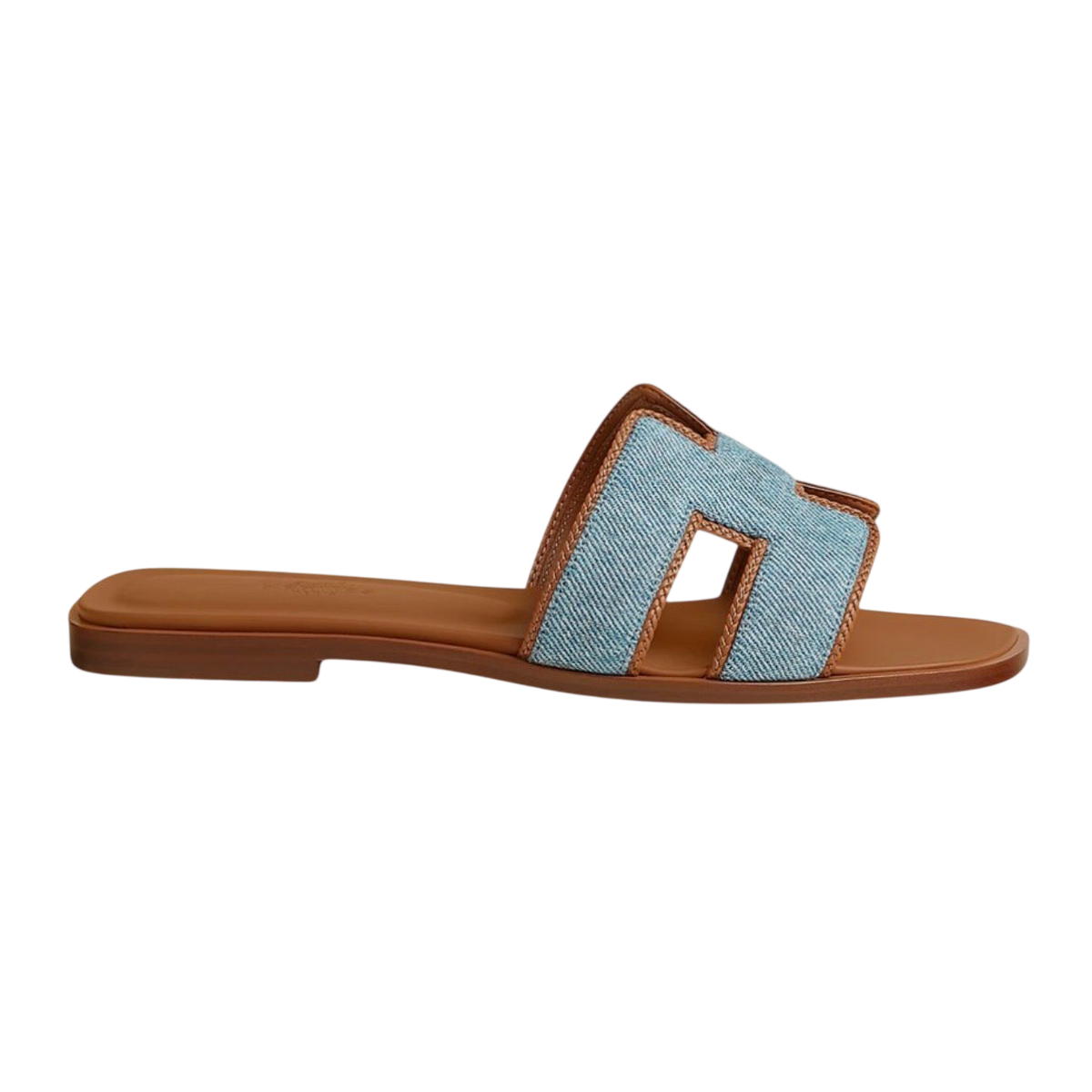 Hermès Oran 'Bleu Clair / Naturel'
