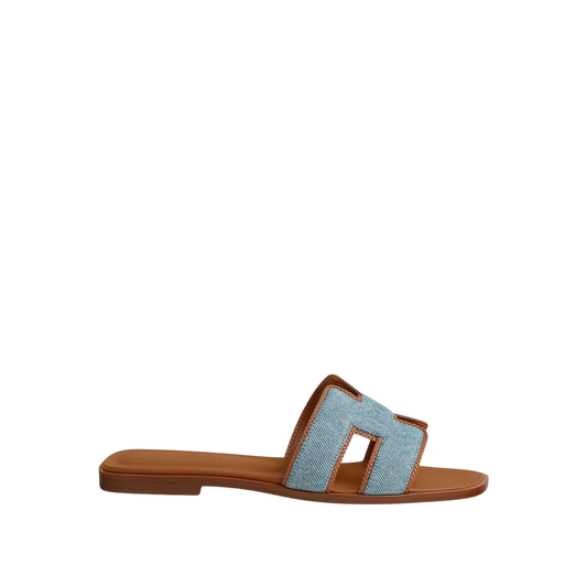Hermès Oran 'Bleu Clair / Naturel'