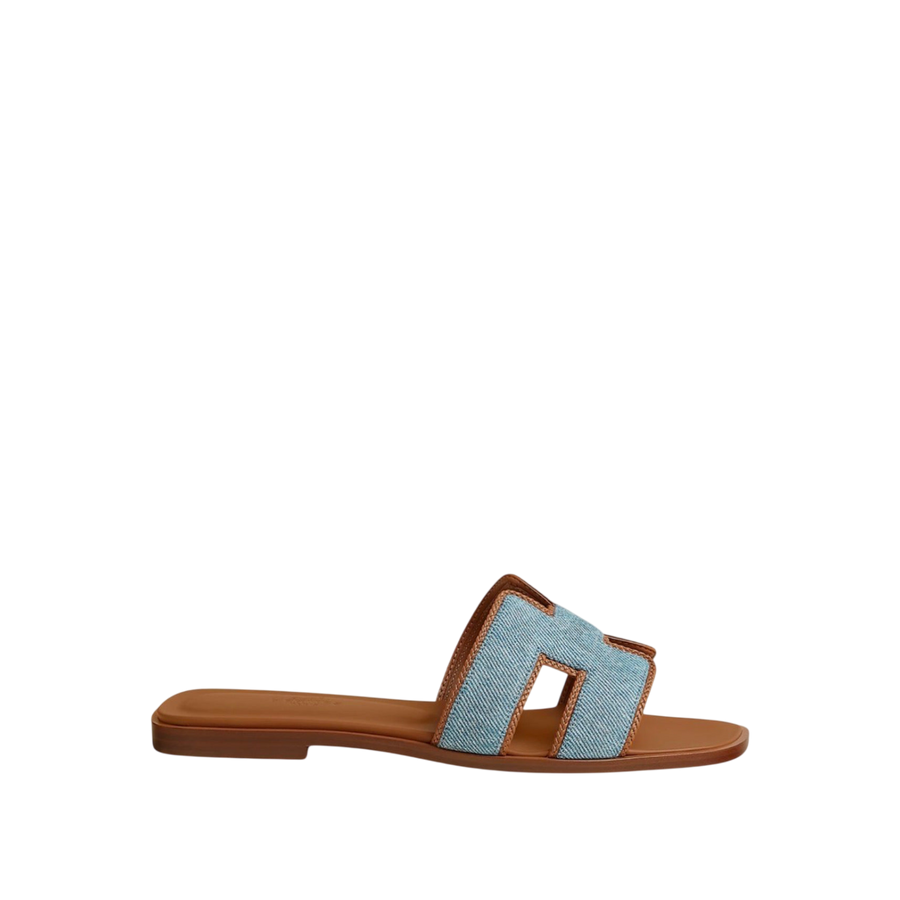 Hermès Oran 'Bleu Clair / Naturel'